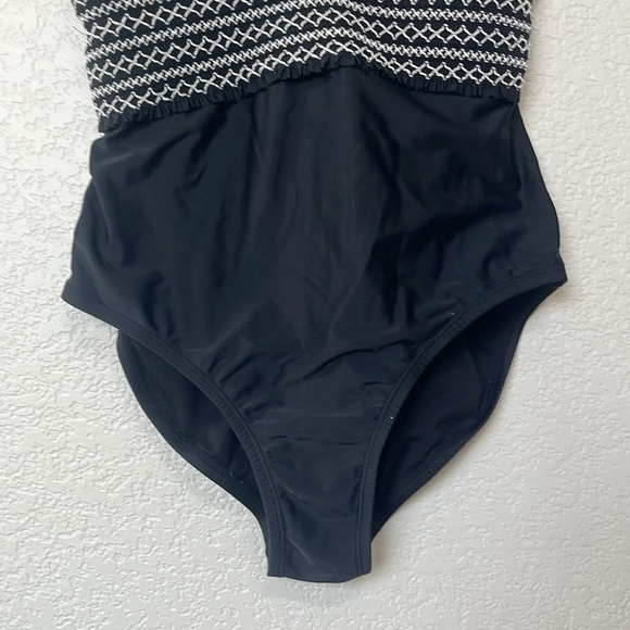 Kona Sol One Piece Swim Suit Black Size Large - Picture 4 of 15
